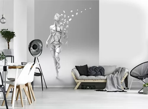 Törött szobor poszter, fotótapéta, Vlies  (206x275 cm, álló)