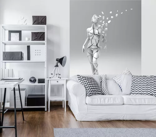 Törött szobor poszter, fotótapéta, Vlies  (206x275 cm, álló)