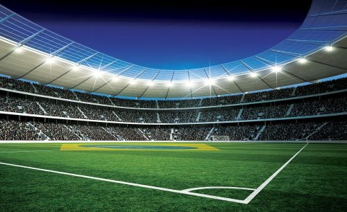 Stadion poszter, fotótapéta Vlies (254 x 184 cm)