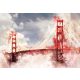 Golden Gate híd poszter, fotótapéta Vlies (152,5 x 104 cm)