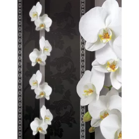   Virág minta poszter, fotótapéta, Vlies  (206x275 cm, álló)