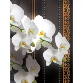   Virág minta poszter, fotótapéta, Vlies  (206x275 cm, álló)