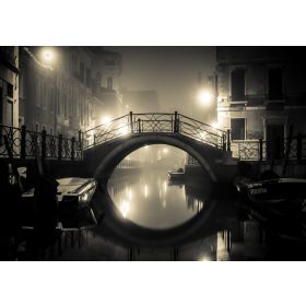 Híd poszter, fotótapéta, Vlies (104 x 70,5 cm)