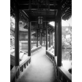   Út a kerthez poszter, fotótapéta, Vlies  (184x254 cm, álló)