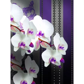   Virág minta poszter, fotótapéta, Vlies  (206x275 cm, álló)