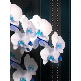   Virág minta poszter, fotótapéta, Vlies  (206x275 cm, álló)