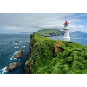   Világítótorony és tenger poszter, fotótapéta Vlies (368 x 254 cm)