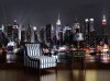 New York éjjel poszter, fotótapéta Vlies (254 x 184 cm)
