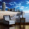 Beach poszter, fotótapéta Vlies (208 x 146 cm)