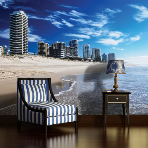 Beach poszter, fotótapéta Vlies (254 x 184 cm)