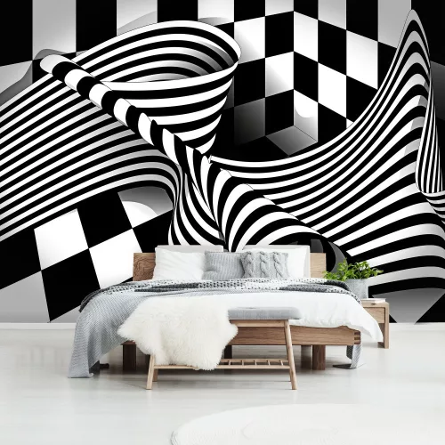 Zebra csíkos poszter, fotótapéta, Vlies (104 x 70,5 cm)