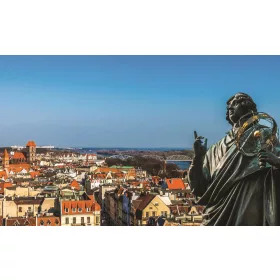   Torun - Copernicus City poszter, fotótapéta, Vlies (104 x 70,5 cm)