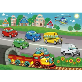 Járművek poszter, fotótapéta, Vlies (104 x 70,5 cm)