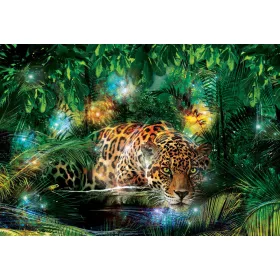 Jaguár poszter, fotótapéta, Vlies (104 x 70,5 cm)