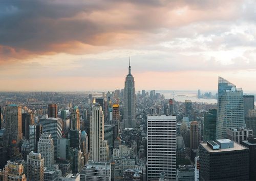 New York poszter, fotótapéta, Vlies (416 x 254 cm)