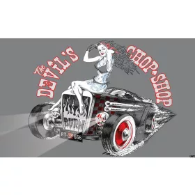 Spooky Hot Road poszter, fotótapéta, Vlies (104 x 70,5 cm)