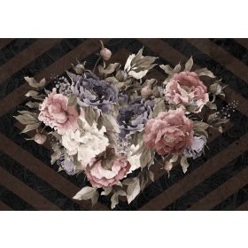 Rózsa poszter, fotótapéta, Vlies (104 x 70,5 cm)