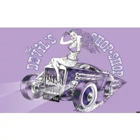 Spooky Hot Road poszter, fotótapéta, Vlies (104 x 70,5 cm)