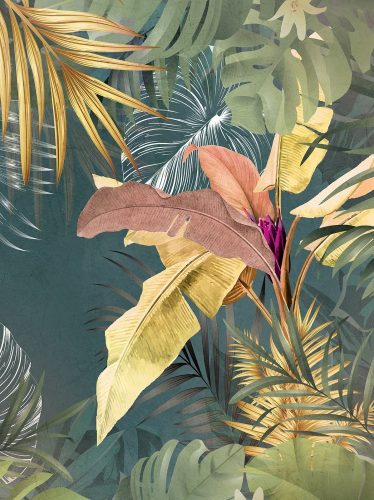 Levelek poszter, fotótapéta, Vlies  (184x254 cm, álló)