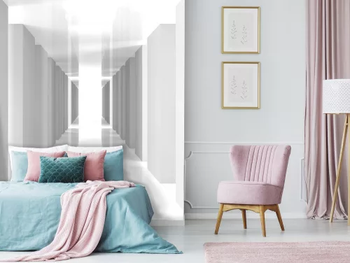 Folyosó poszter, fotótapéta, Vlies  (206x275 cm, álló)