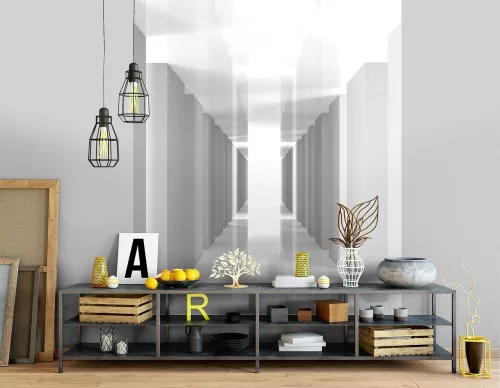 Folyosó poszter, fotótapéta, Vlies  (206x275 cm, álló)