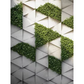   Háromszögek poszter, fotótapéta, Vlies  (184x254 cm, álló)