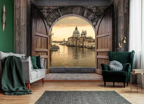 Velence poszter, fotótapéta, Vlies (104 x 70,5 cm)