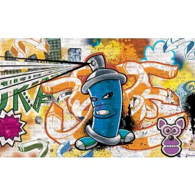 Graffiti poszter, fotótapéta, Vlies (104 x 70,5 cm)