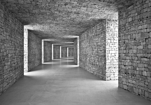 Folyosó poszter, fotótapéta Vlies (152,5 x 104 cm)