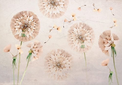 Pitypangok poszter, fotótapéta, Vlies (104 x 70,5 cm)