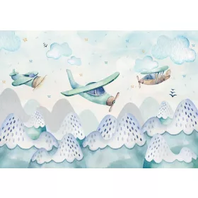 Repülők poszter, fotótapéta, Vlies (104 x 70,5 cm)