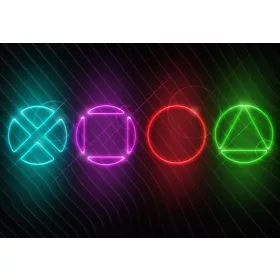 Gamer 1 poszter, fotótapéta, Vlies (104 x 70,5 cm)