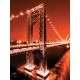 Manhattan Bridge poszter, fotótapéta, Vlies  (184x254 cm, álló)