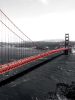 Golden Gate Bridge poszter, fotótapéta, Vlies  (184x254 cm, álló)
