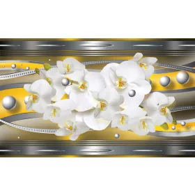 Virágok poszter, fotótapéta, Vlies (104 x 70,5 cm)