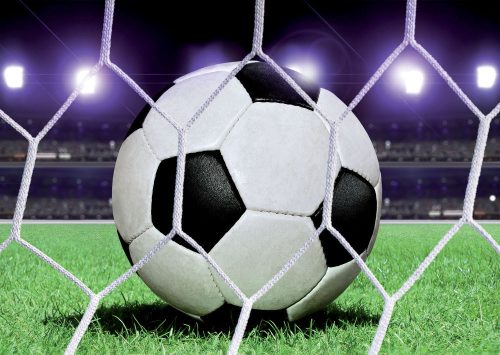 Football poszter, fotótapéta Vlies (254 x 184 cm)