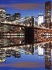 Brooklyn Bridge poszter, fotótapéta, Vlies  (206x275 cm, álló)