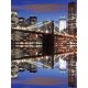 Brooklyn Bridge poszter, fotótapéta, Vlies  (206x275 cm, álló)