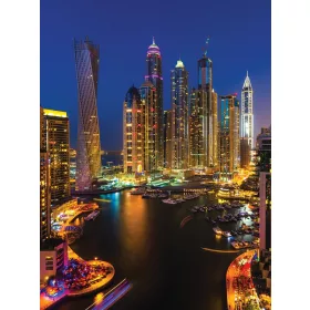 Dubai poszter, fotótapéta, Vlies  (184x254 cm, álló)