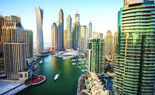 Dubai poszter, fotótapéta Vlies (208 x 146 cm)