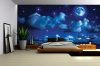 Holdfényes éjszaka poszter, fotótapéta Vlies (152,5 x 104 cm)