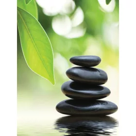   Spa Stones poszter, fotótapéta, Vlies  (206x275 cm, álló)