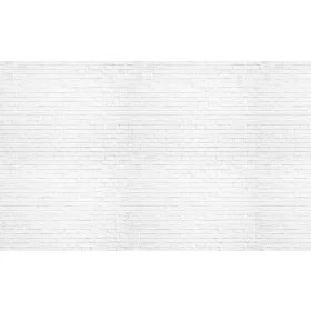   Fehér téglafal poszter, fotótapéta, Vlies (104 x 70,5 cm)