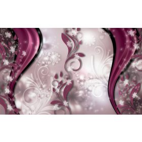 Virág minta poszter, fotótapéta, Vlies (104 x 70,5 cm)