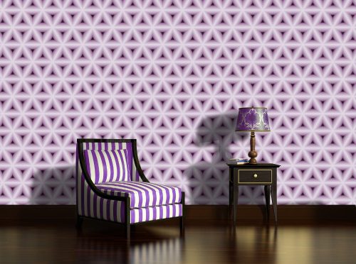 Háromszögek minta poszter, fotótapéta Vlies (152,5 x 104 cm)