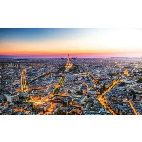 Párizs poszter, fotótapéta, Vlies (104 x 70,5 cm)
