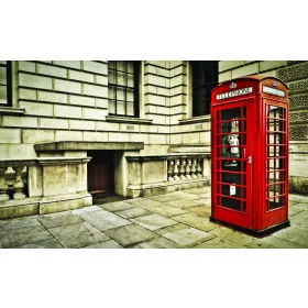 Telefonfülke poszter, fotótapéta, Vlies (104 x 70,5 cm)