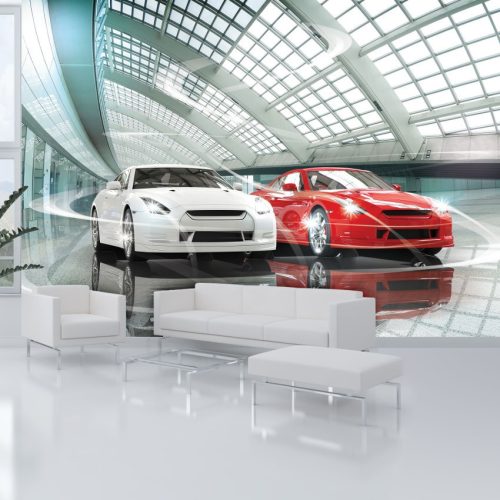 Autók poszter, fotótapéta Vlies (312 x 219 cm)