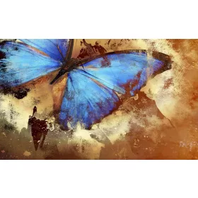 Pillangó poszter, fotótapéta, Vlies (104 x 70,5 cm)