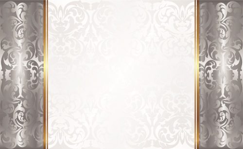 Barokk minta poszter, fotótapéta Vlies (152,5 x 104 cm)